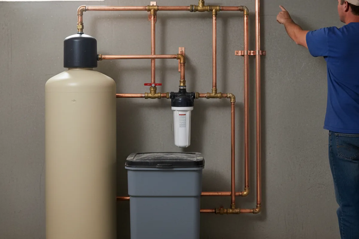Whole-house water treatment system installed in North Olmsted